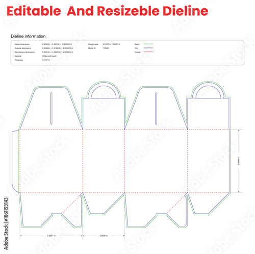 tuck end box variations handl dieline template box dieline die lines packaging custom dieline  box cardboard box dieline pizza box dieline printable product packaging layout,