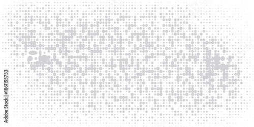 Simple dot halftone gradient texture. Vanishing polka dot background. Repeating dots gradation pattern modern