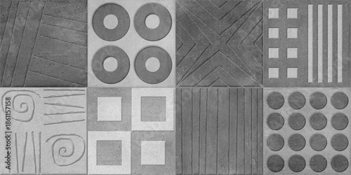 Wallpaper Mural black and white brick wall Torontodigital.ca