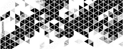 Abstract background featuring a repeating geometric triangle pattern in soft pink and white tones. The seamless and minimal design creates a clean, modern, and decorative texture,