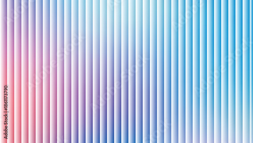 Glass ripple texture with dark gradient background and lilac light streaks. Futuristic distortion, moody abstract glow, reeded vertical blur. Vector illustration EPS
