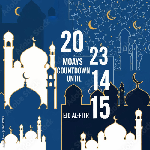 Eid Al-Fitr 2023 Countdown: 20 Days, 14 Hours, 15 Minutes Remaining Until Celebration.