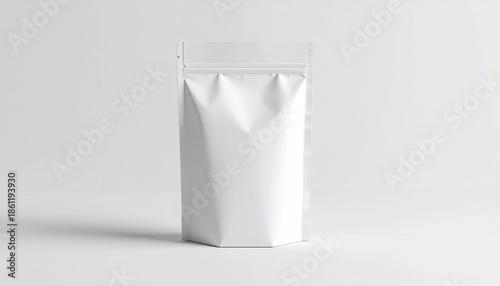 Stand Up Pouch Mockup for Food Packaging