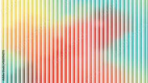 Glass ripple texture with dark gradient background and lilac light streaks. Futuristic distortion, moody abstract glow, reeded vertical blur. Vector illustration EPS