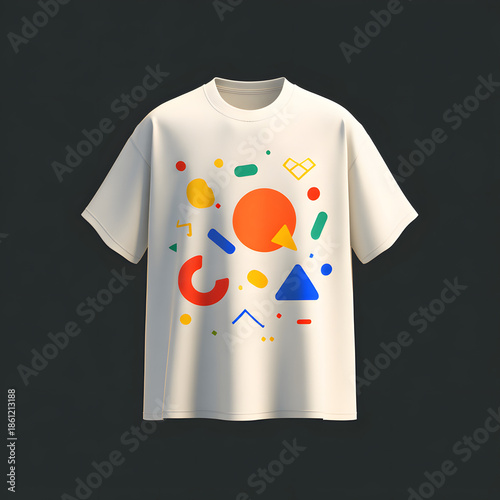 a shirt with a cultural or ethnic-inspired emblem