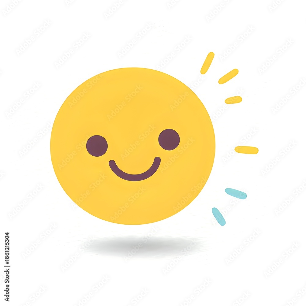 Fototapeta premium happy smiley face