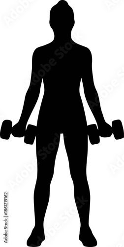 Person lifting weights