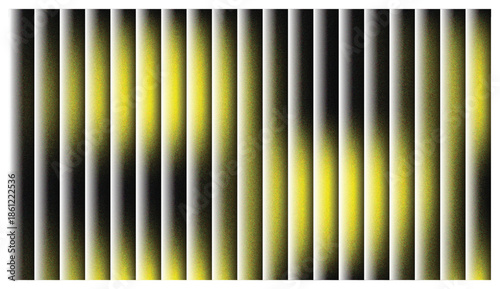 Yellow and black vertical gradient stripes pattern