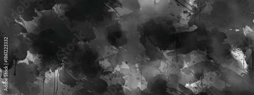 Ethereal Smoke Abstract Texture with Grayscale Ink and Soft Motion