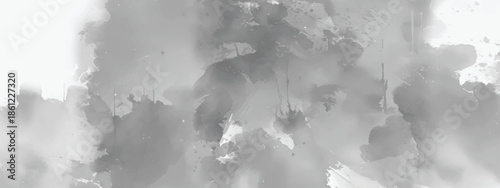 Abstract Cloudy Ink Wash Background with Moody and Ethereal Character