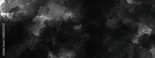 Abstract Watercolor Smoke Background with Fluid Motion and Cloudy Patterns