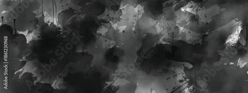 Abstract Smoke and Ink Texture Background with Soft Clouds and Moody Atmosphere