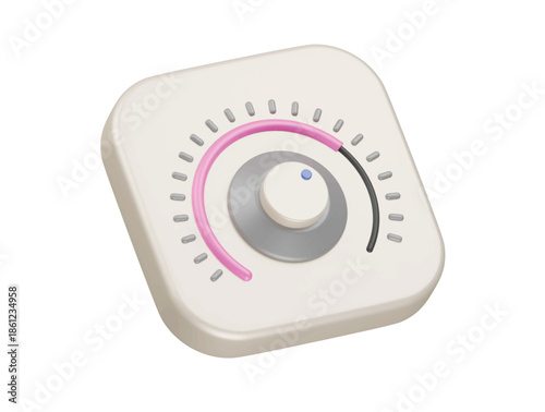 color mixer icon 3d illustration render