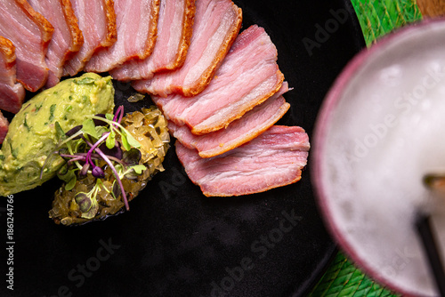 Torreznos españoles, panceta y carne de cerdo