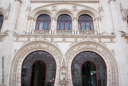 Obraz na plátně Rossio station, Lisbon