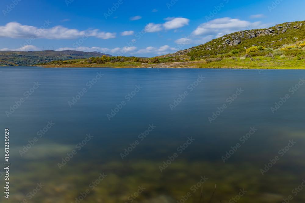 Obraz premium Barragem do Alto Rabagao or Pisoes Dam