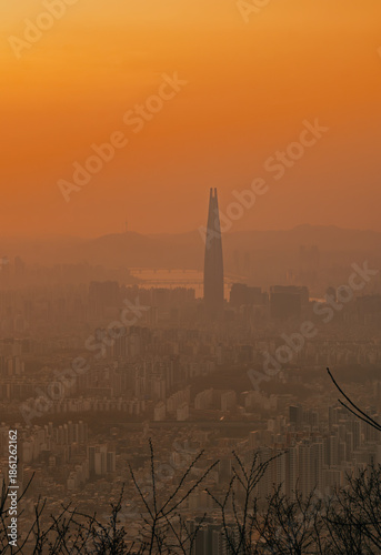 Seoul City Sunset, South Korea