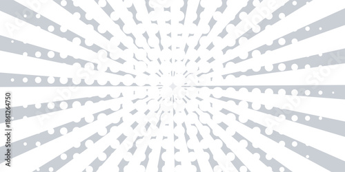 Ray sun light. Sunburst background. Radial circle line. Pattern starburst. Comic beam lines. Sun effect rays. Abstract firework. Concentration stripe. Cartoons lightning style. Vector illustration