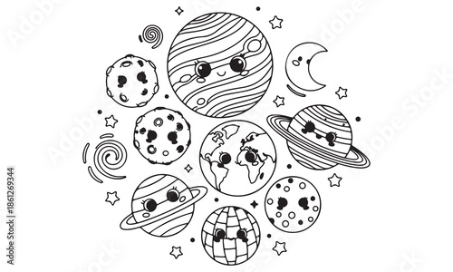 Transportation & Space Tracing Worksheets for Kids | Dashed Line Car, Airplane & Rocket Coloring Pages