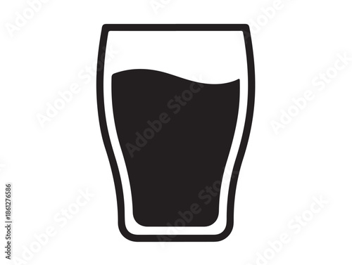 Nectar icon in silhouette wgite background