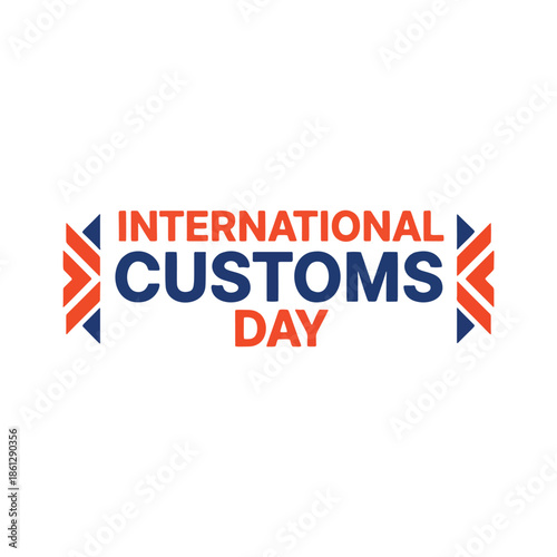 International Customs Day Logo Graphic