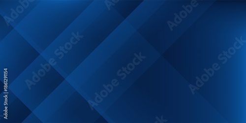 Dark Blue Geometric Gradient Background. The overlapping forms create depth and a modern, professional aesthetic, ideal for corporate branding, technology themes, and digital interfaces.