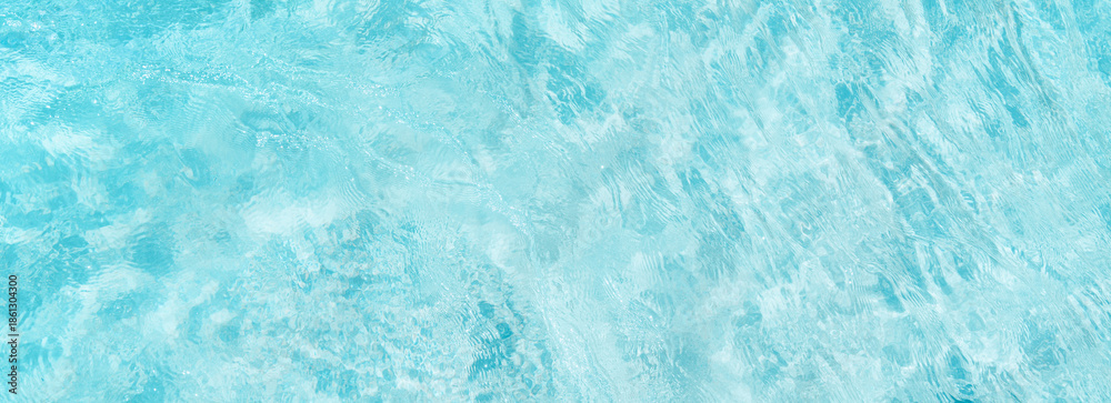Obraz premium clear blue water background