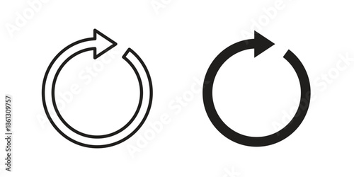 Reuse icons Symbol, logo illustration. icon concept for web design