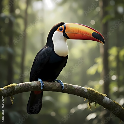 toucan on a branch