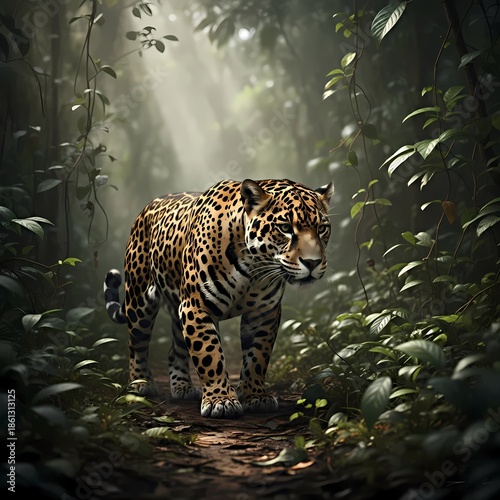 jaguar in zoo