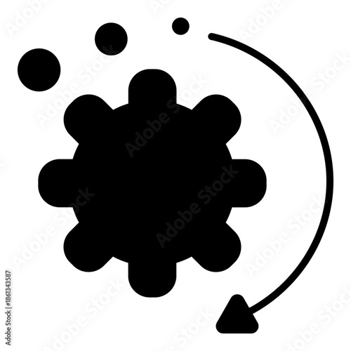 solid black square representing a minimalist dark background, empty space, or a base layer for digital design.