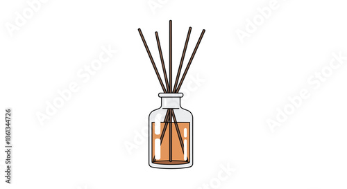 Minimalist home fragrance diffuser for natural ambiance and serene aromatherapy experience