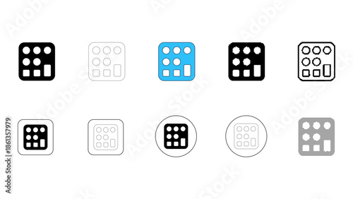 Calculator icon with precise numerical computation and calculation tool