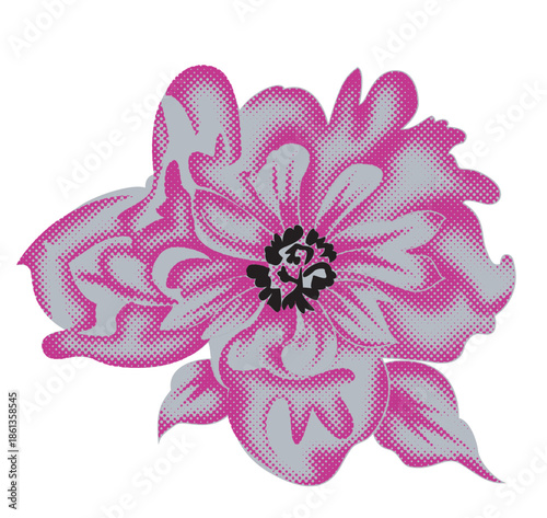 Flower Wall Decor | Abstract Floral Art – Decorative Flower Design, Floral Clipart, Vector Art, Posters, Prints, Greeting Card Flowers & Modern Wall Art