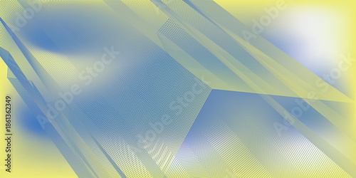 Beautiful Summer Color Abstract Background. Sky blue and yellow gradient mesh background. Vector Illustration.