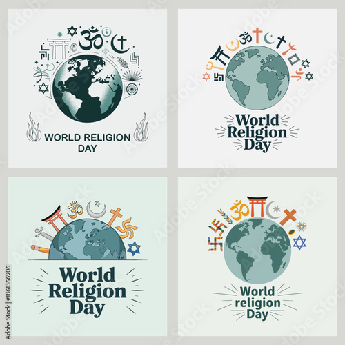 World Religion Day Global Diversity and Unity Collection