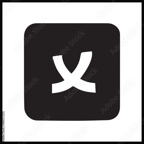 A red vector cross icon used as a cancel or wrong symbol for web and computer interfaces