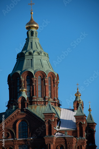 The Finnish Orthodox Cathedral at Helsinki Finland