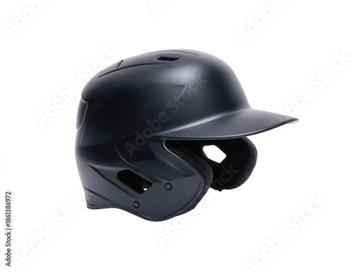 Wallpaper Mural Black baseball batting helmet providing player protection transparent background Torontodigital.ca
