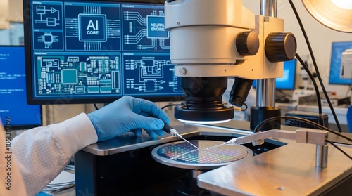 scientist working in laboratory