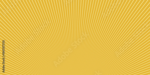 simple cream sunburst line pattern for banner poster background.
