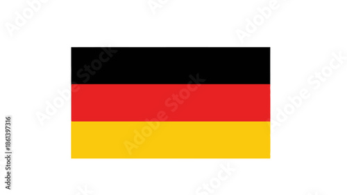 Free Download German Flag - Black, Red, Yellow Horizontal Stripes - GFXLoad