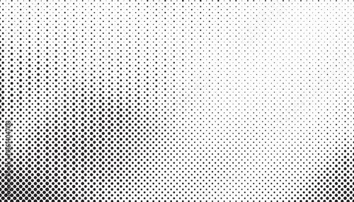 Halftone background vector, abstract backdrop design with two tone pattern and copy space for edit your content