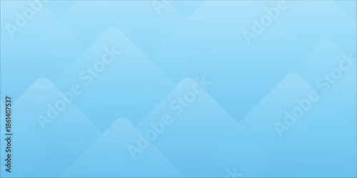 Blue Abstract Gradient Background With Soft Diamond Shapes For Tech, Business,