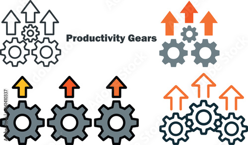 Optimizing processes with interconnected gears for enhanced productivity and growth