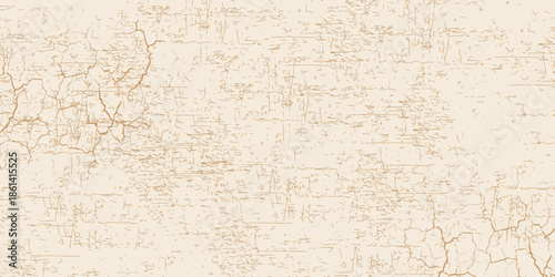 Vector smooth brown watercolor art background ceramics. Crack wall interrior design. Old paper texture simple model for cards flyers poster banner. Modern ceramic or crack wallpaper pirnted design