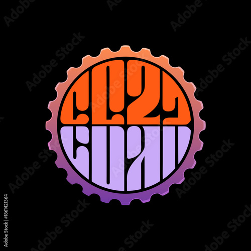 Vintage beer bottle cap