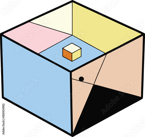 Rigid modular shape pack with swiss rational layout
