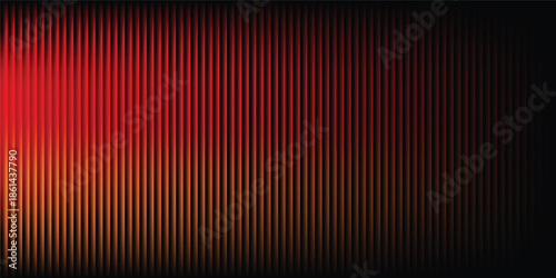 Abstract red vertical lines background gradient dark modern design