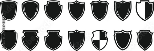 Vector Shield Collection. Various Classic and Ornate Heraldic Icons